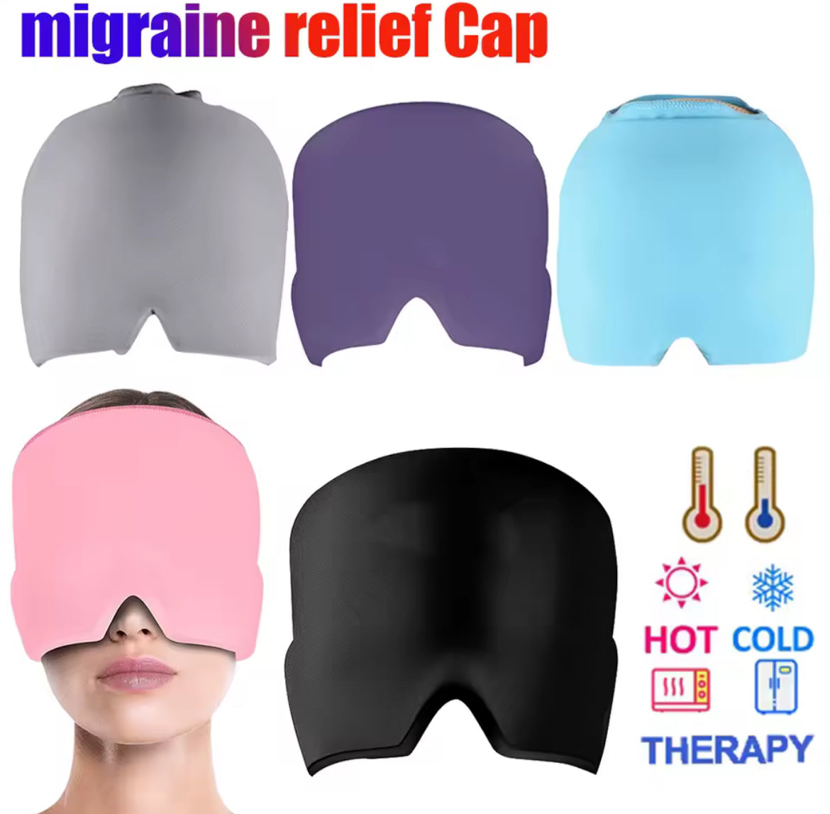 Thermo-Migraine-Maske – Heiß & Kalt Entspannung